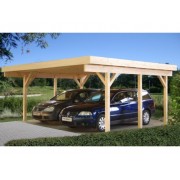 Palmako Carport Karl 20.6m2 Timber Garages & Carports