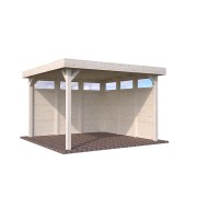 Palmako Pavilion Lucy 12.2m2 Flat Roof Gazebos  